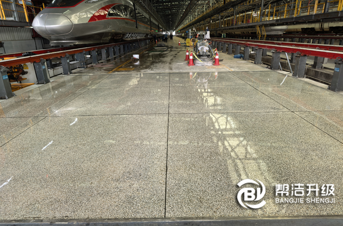 升级水磨石处理后地面效果 升级水磨石处理后地面效果